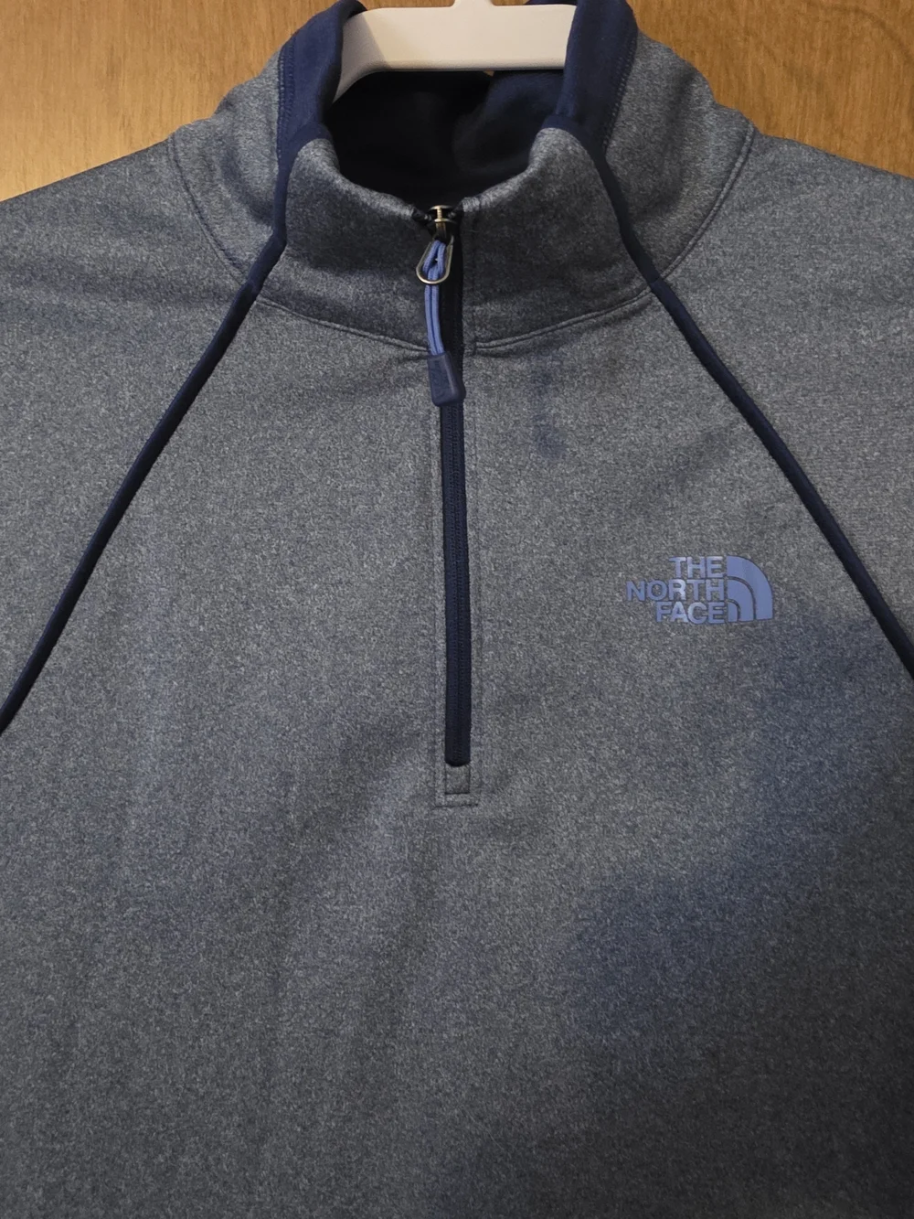 The North Face Men’s Quarter-Zip Performance Pullover - Blue
